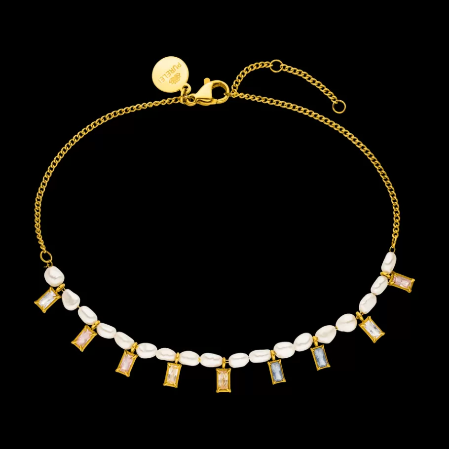 PURELEI Anklets*Anklet Colorful Coral