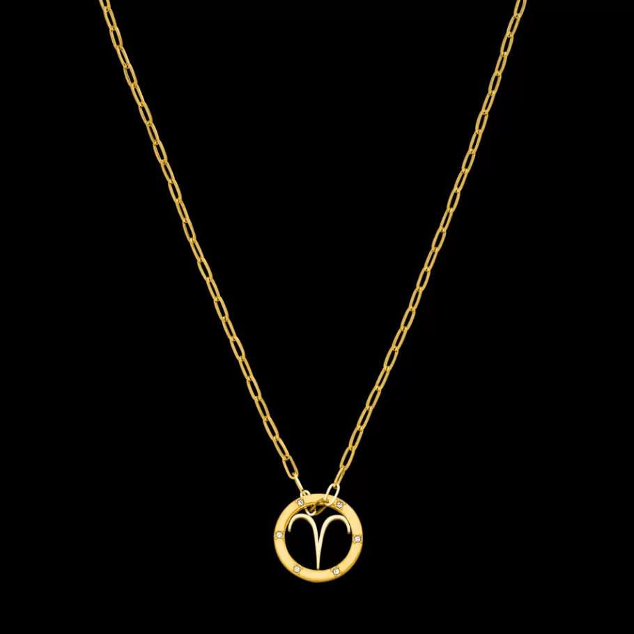 PURELEI Necklaces*Aries Zodiac Symbol Necklace