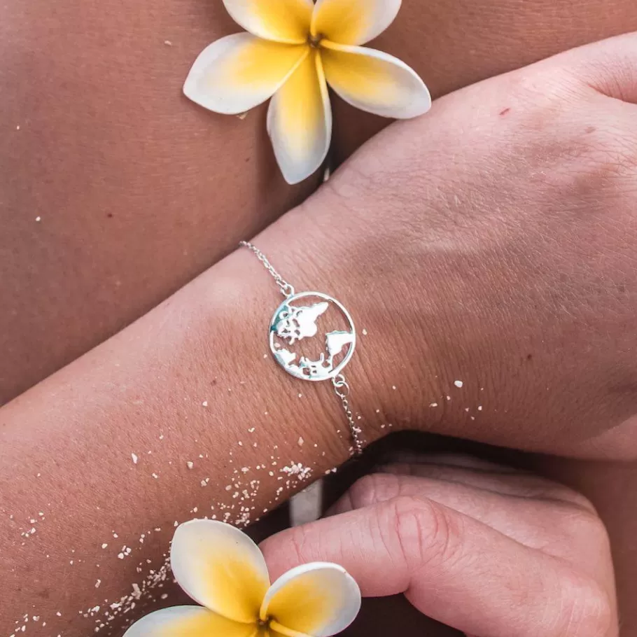 PURELEI Bracelets*Bracelet World Map