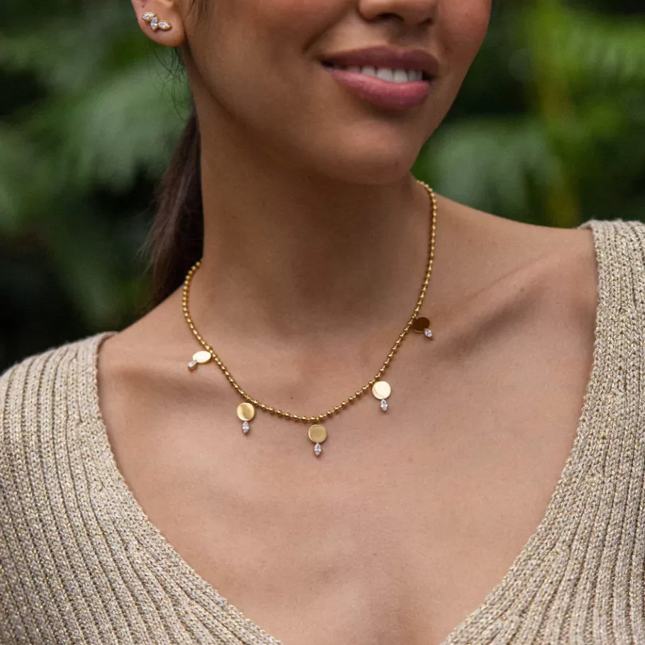 PURELEI Necklaces*Bright Coin Necklace