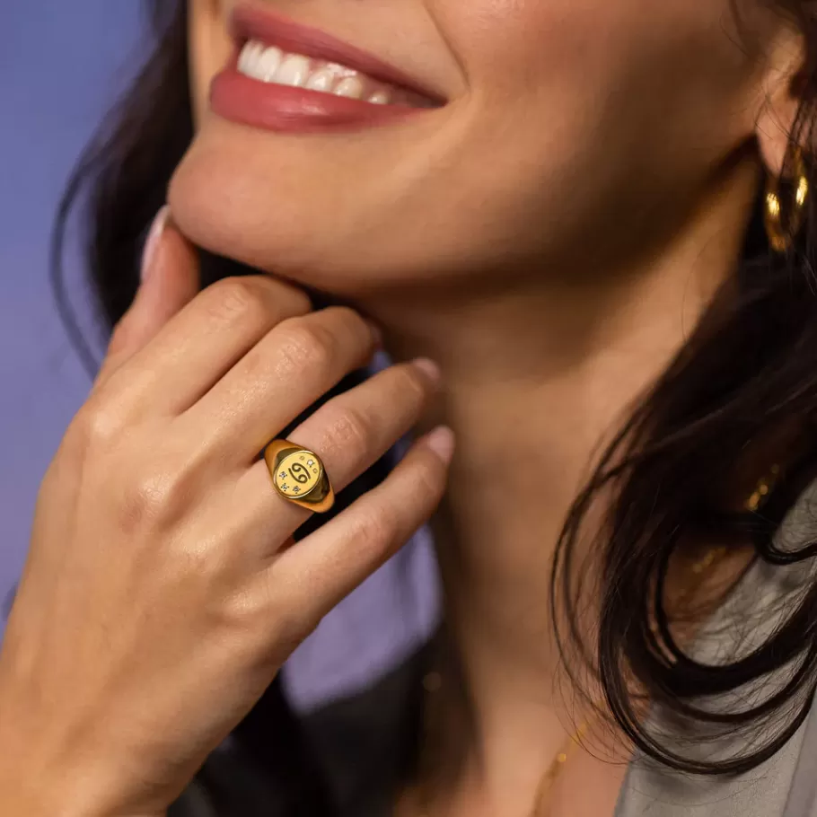PURELEI Rings*Cancer Zodiac Ring