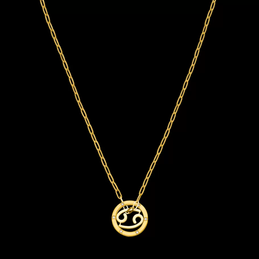 PURELEI Necklaces*Cancer Zodiac Symbol Necklace