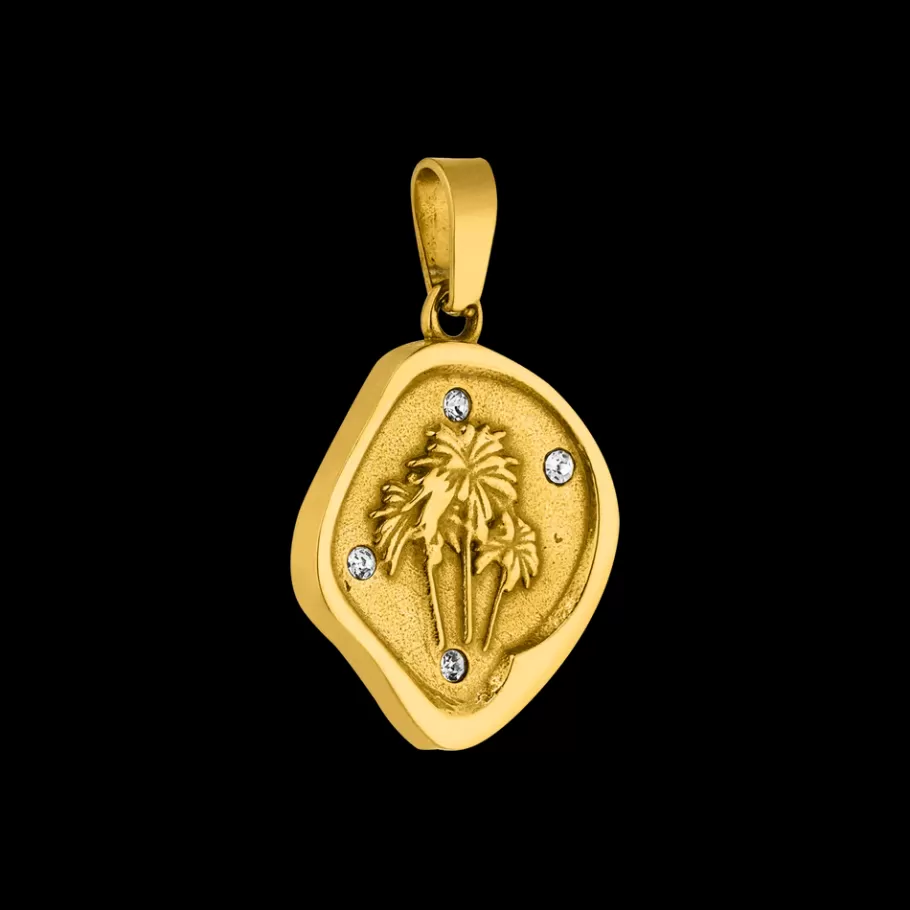 PURELEI Charms*Coin Charm Palm Tree