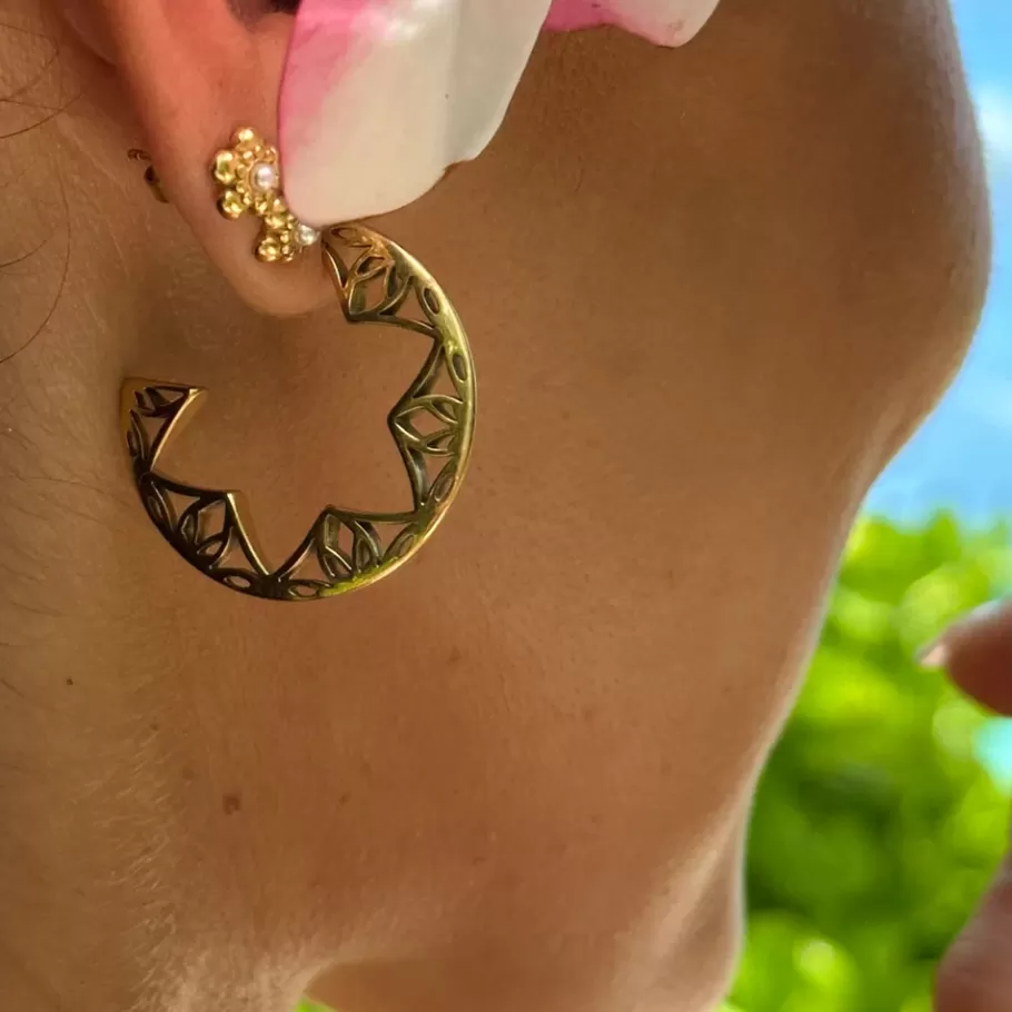 PURELEI Earrings*Earrings Flowery