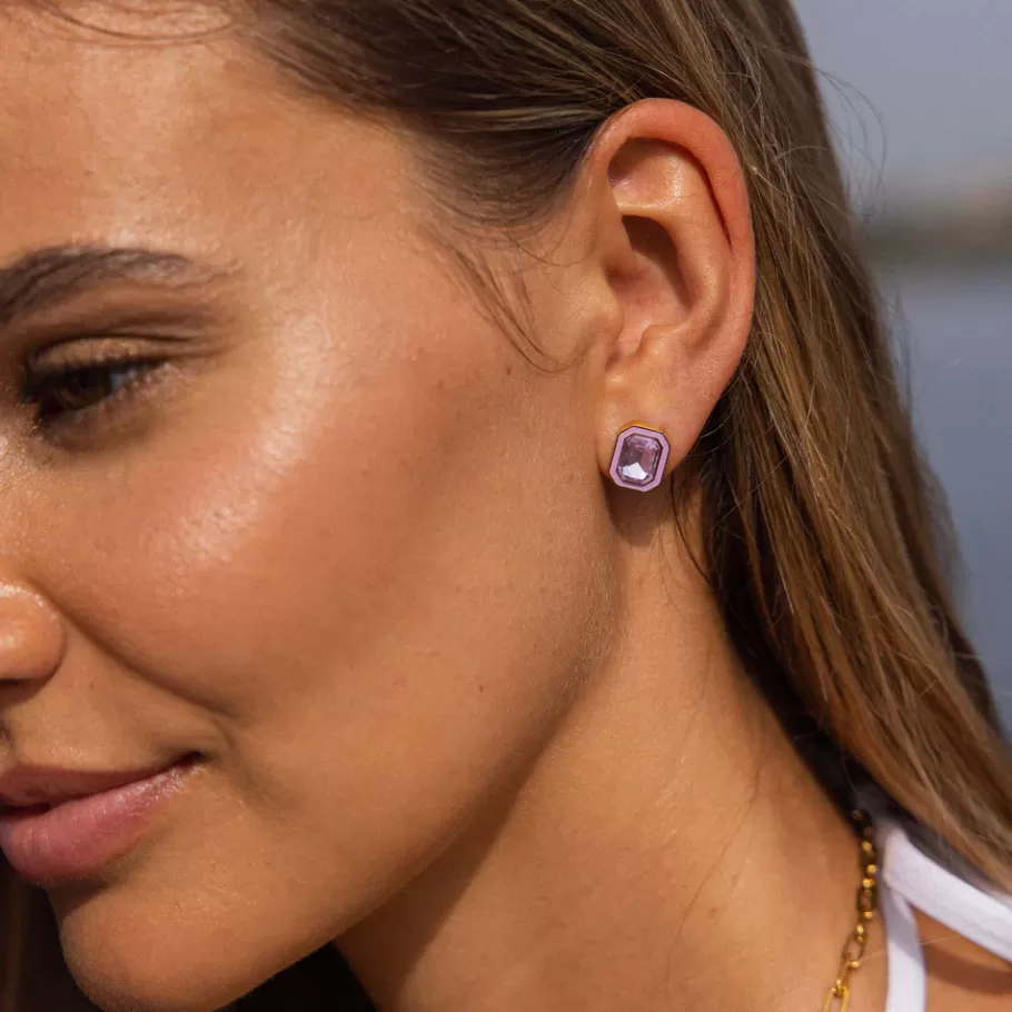 PURELEI Earrings*Earrings Purple Power