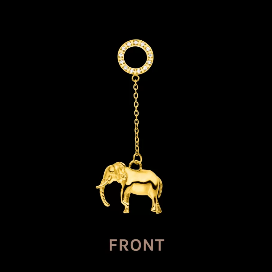 PURELEI Charms*Elephant Charm