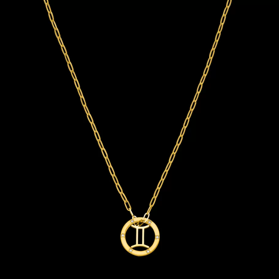 PURELEI Necklaces*Gemini Zodiac Symbol Necklace