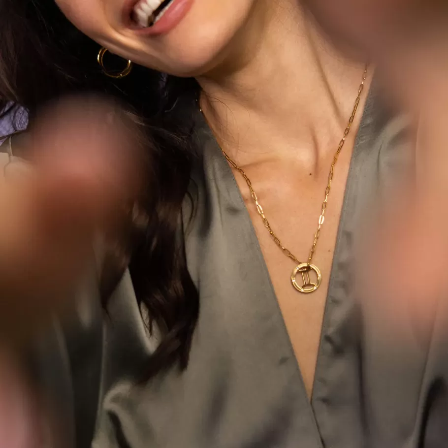 PURELEI Necklaces*Gemini Zodiac Symbol Necklace