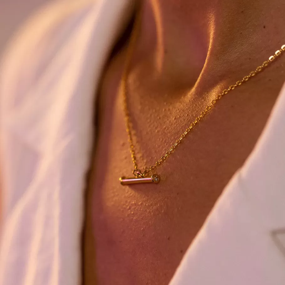 PURELEI Necklaces*Glitter Toggle Necklace