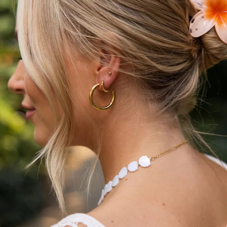 PURELEI Earrings*Hoops Kumu O