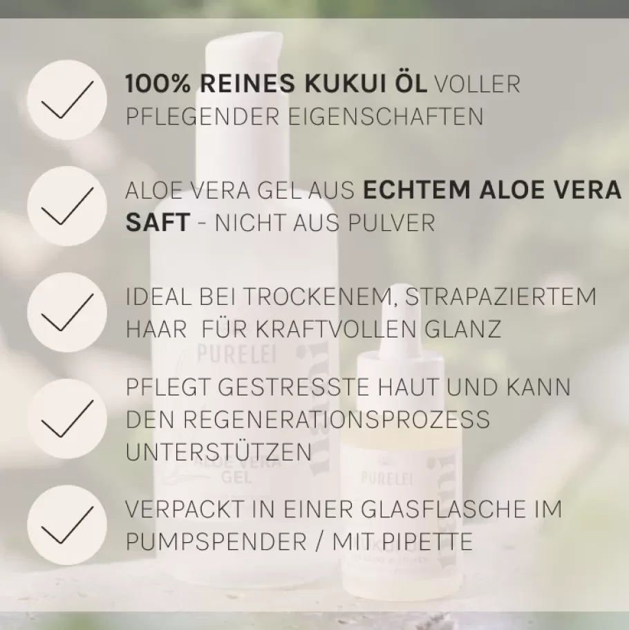 PURELEI Purelei Beauty*Kukui-Ol Und Aloe Vera Gel Set