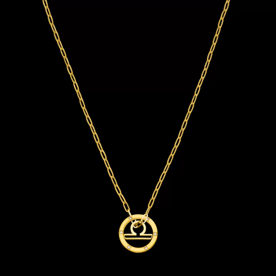 PURELEI Necklaces*Libra Zodiac Symbol Necklace