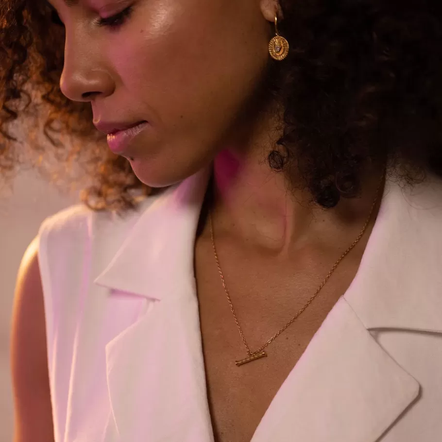 PURELEI Necklaces*Lotus Toggle Necklace