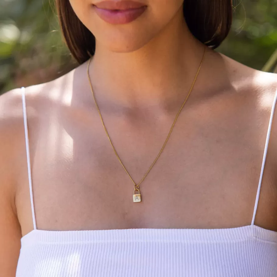 PURELEI Necklaces*Necklace Padlock Charm