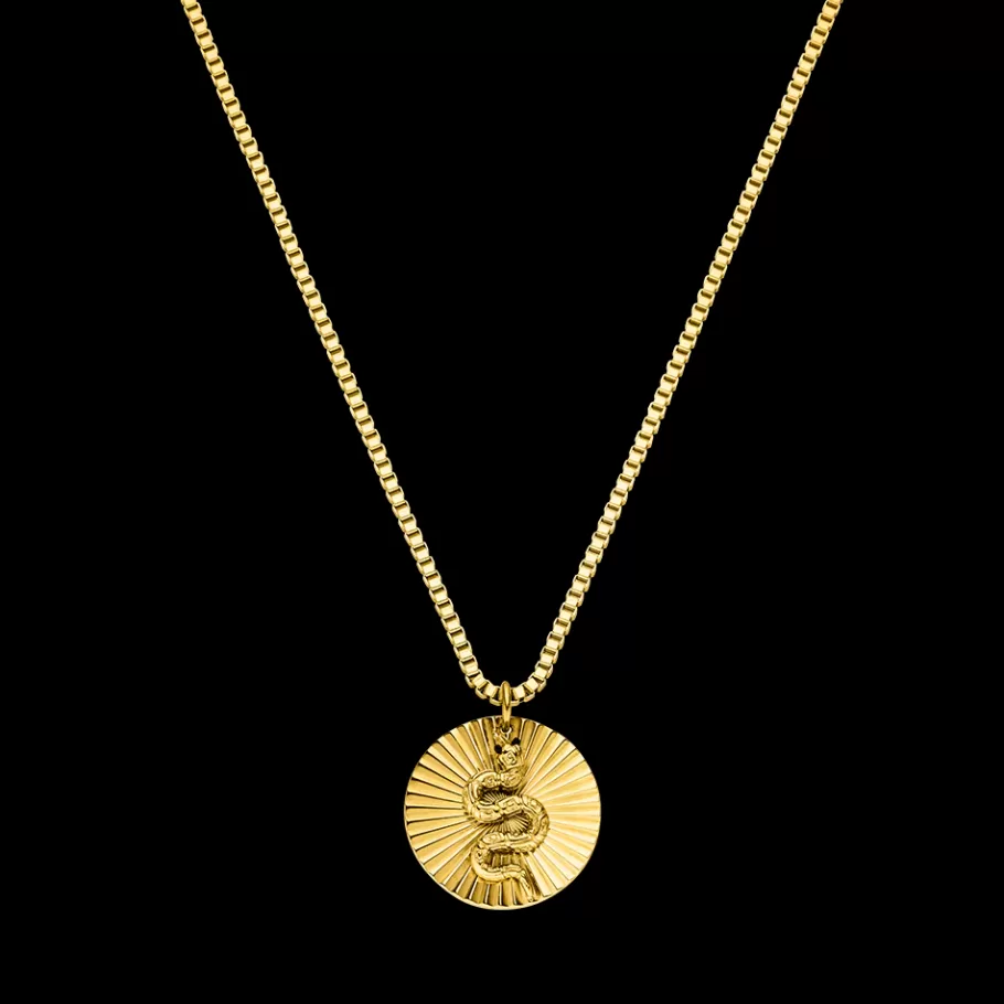 PURELEI Necklaces*Necklace Snake Coin