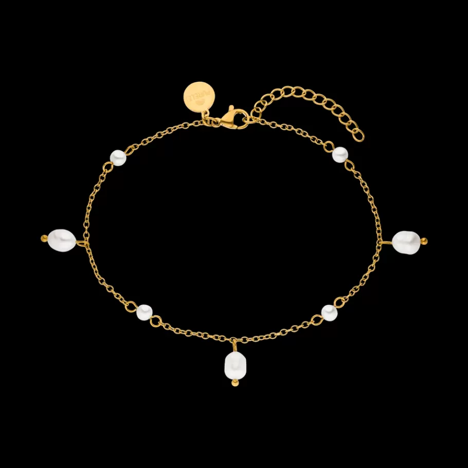 PURELEI Anklets*Pearl Drop Fuskettchen