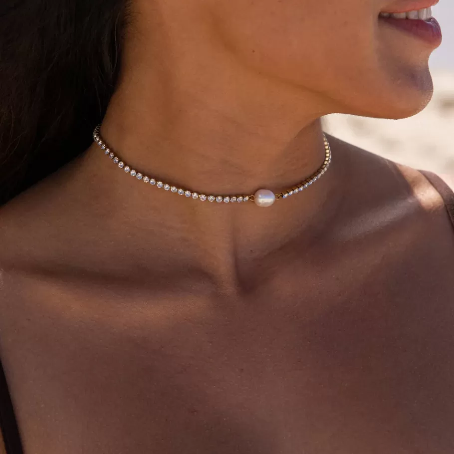 PURELEI Necklaces*Shimmering Pearl Kette