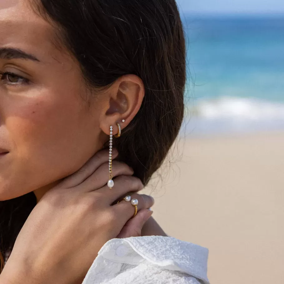 PURELEI Earrings*Shimmering Pearl Ohrringe