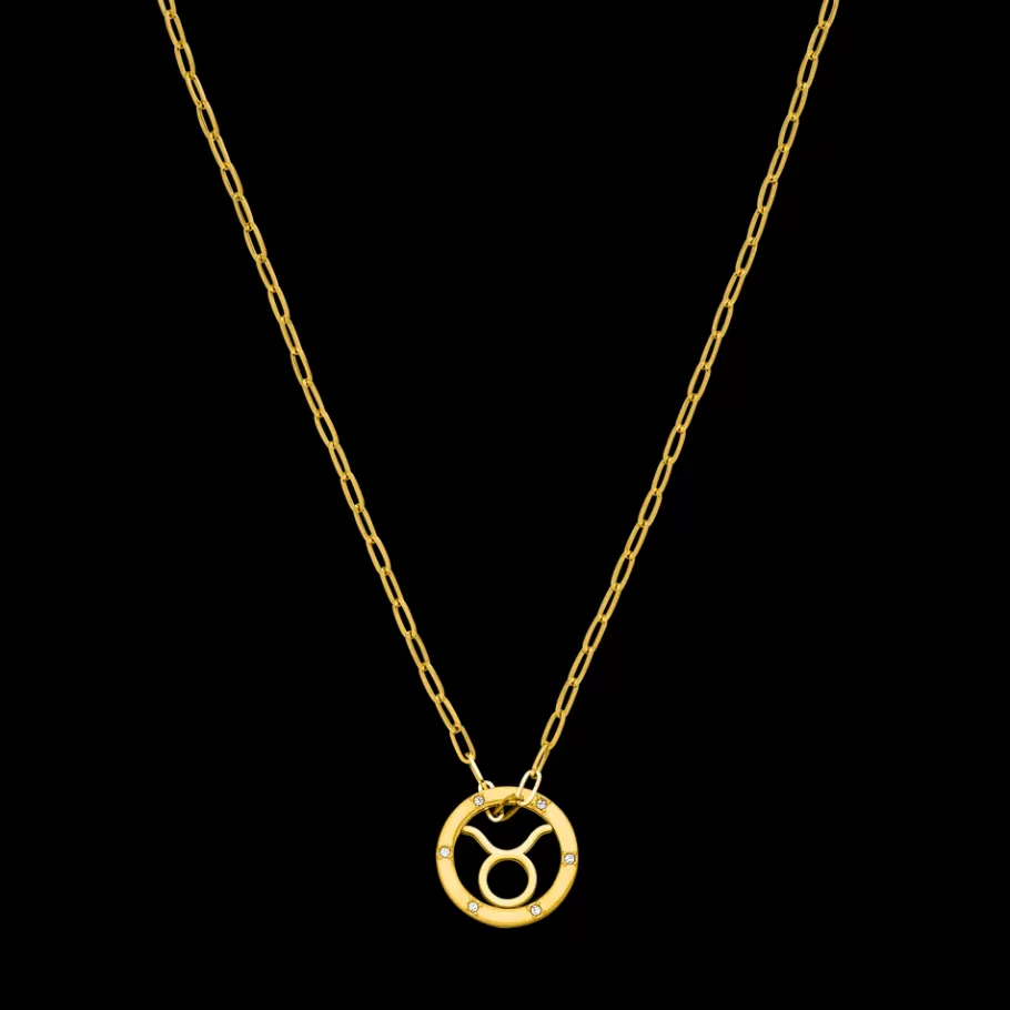 PURELEI Necklaces*Taurus Zodiac Symbol Necklace